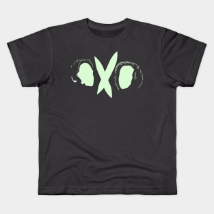 X Files Mulder Scully Minimalist Kids T-Shirt